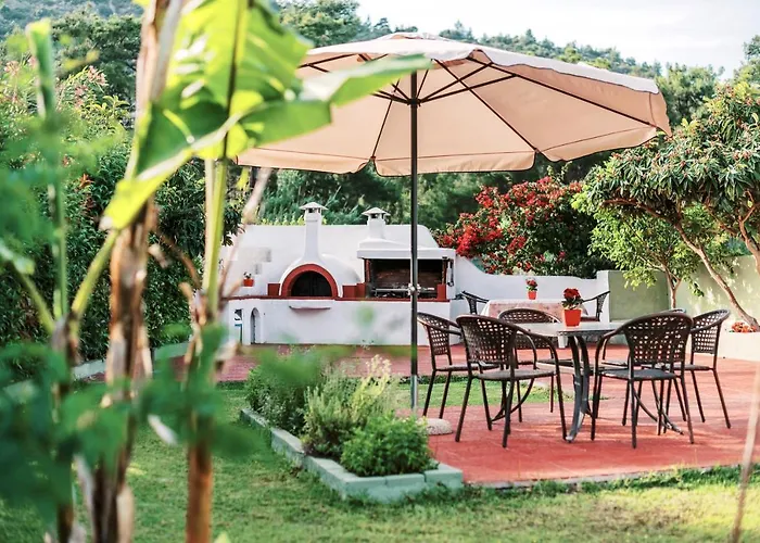 Greek Style With Jaquzzi & Barbeque Apartament *