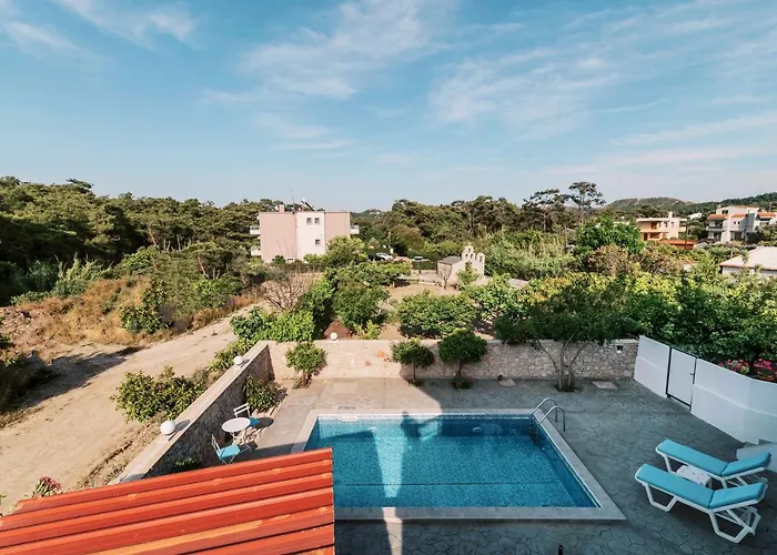 Greek Style With Jaquzzi & Barbeque Apartament *